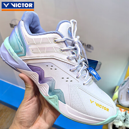 威克多（VICTOR）胜利羽毛球鞋 8500新色防滑男女稳定...
