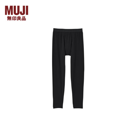 无印良品（MUJI）男式 使用了棉的冬季内衣 长紧身裤 男士...