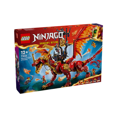 乐高（LEGO）/幻影忍者系列71822威猛源龙儿童益智积木...