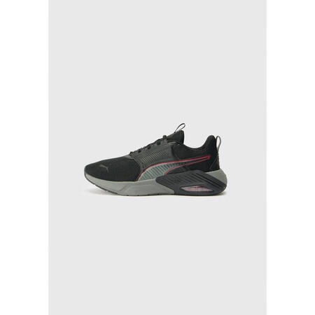 彪马（PUMA）高弹力仿皮透气网布圆头平底训练鞋女款多功能运...
