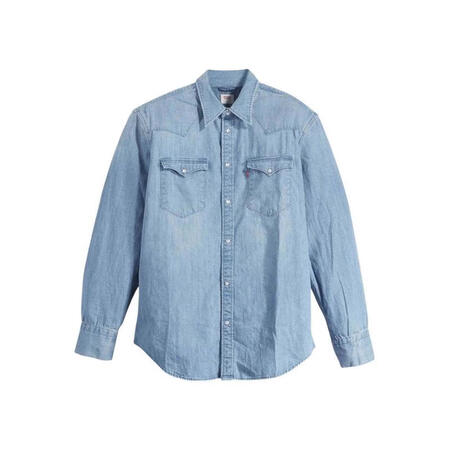 李维斯（Levi's）男装经典西部风棉质衬衫舒适耐...