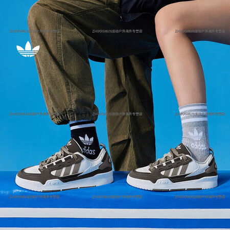 阿迪达斯 adidas ADI2000千禧风经典低帮运动板鞋...