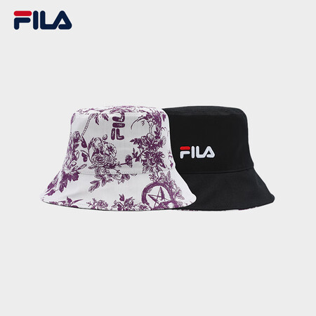 斐乐（FILA）女帽圆帽25春季新款时尚休闲两面戴渔夫帽遮阳...