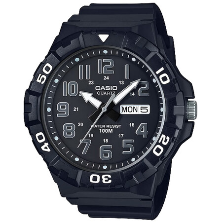 卡西欧（CASIO）手表男时尚潮流运动防水学生表 考试手表指...