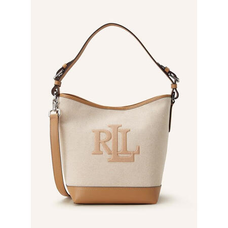 拉夫劳伦（Ralph lauren）女包帆布单肩斜挎磁吸扣手...