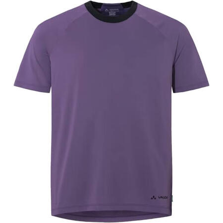 巍德（VAUDE）户外男式透气速干轻便休闲T恤 Violet...