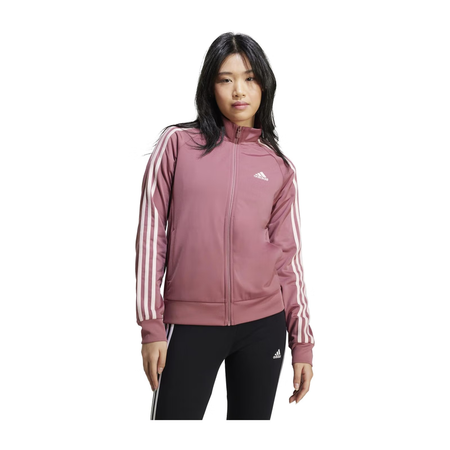 阿迪达斯 （adidas）女式运动夹克轻量保暖防风修身连帽卫...