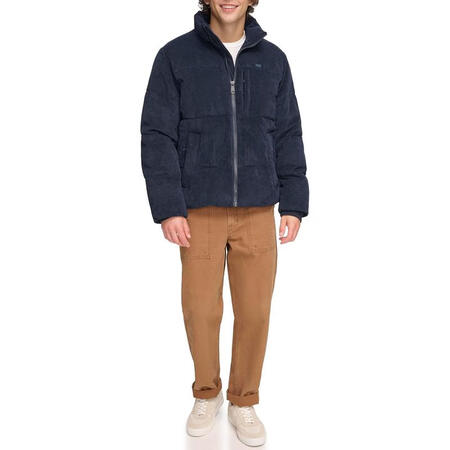 李维斯（Levi's）男士全件灯芯绒羽绒夹克休闲百...