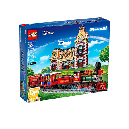 乐高（LEGO）积木拼装乐园火车站可遥控男孩女孩拼插儿童玩具...