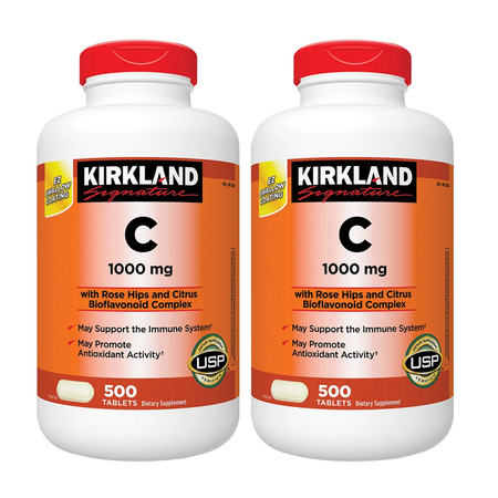 柯克兰（Kirkland）美国进口 维生素C片 成人vc10...