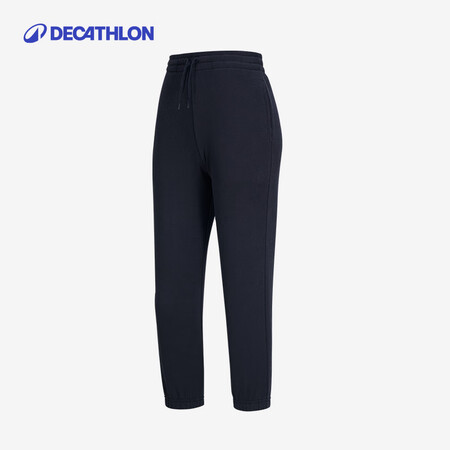 迪卡侬（DECATHLON）男童裤子儿童加绒裤春季长裤薄绒女...