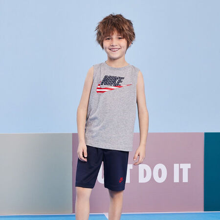 耐克（NIKE）Nike 背心+短裤2件 套男小童套装运动休...