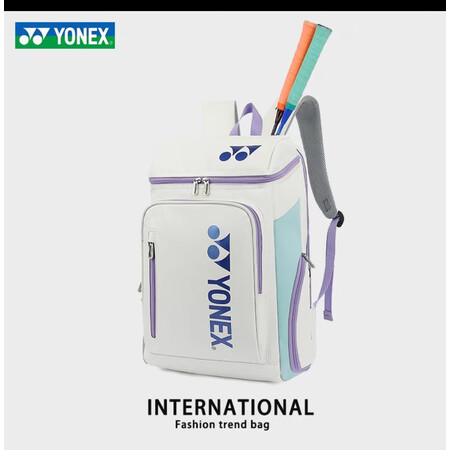 尤尼克斯（YONEX）羽毛球包新款双肩包男耐磨防水女网球包3...
