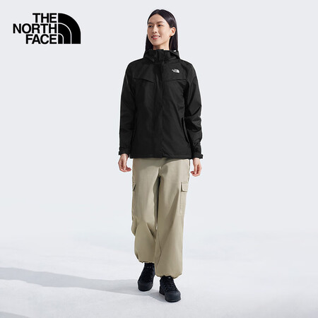 北面（The North Face）北面女抓绒三合一冲锋衣防...