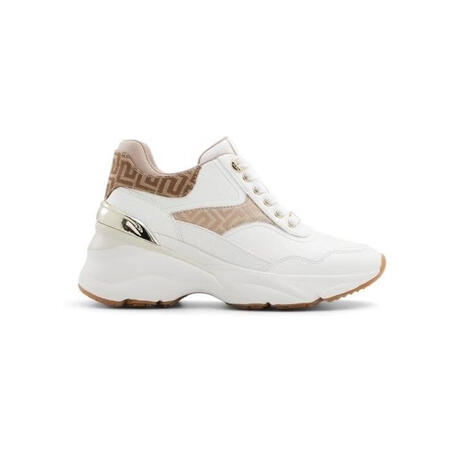 奥尔多（aldo）女士厚底休闲鞋舒适轻便增高鞋头铆钉装饰时尚...