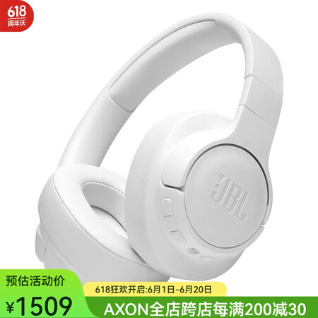 JBL Tune 760NC新款头戴可调节主动降噪蓝牙耳机 ...