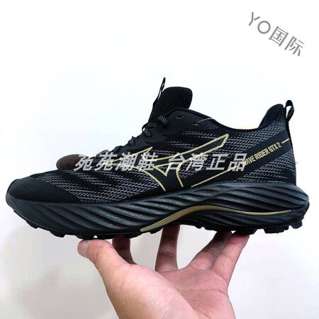 美津浓（MIZUNO）男款越野鞋RIDER GTX 2防水4...