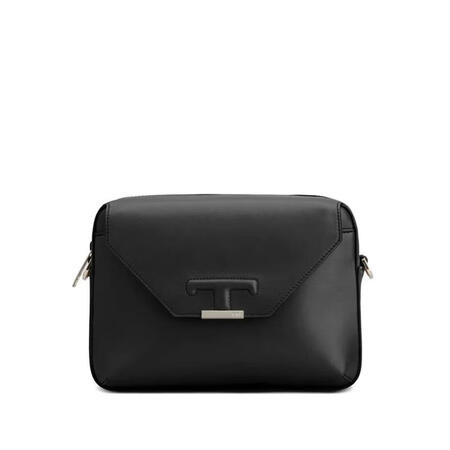 TOD'S男士小牛皮迷你零钱包配饰 黑色 TU