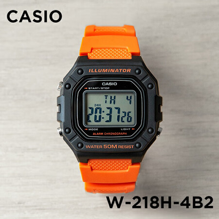 卡西欧（CASIO）手表CASIO  户外运动时尚绿色小方块...