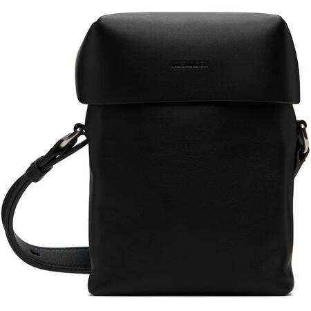 JIL SANDER 奢侈品 男士 黑色小号 LID 斜挎包...