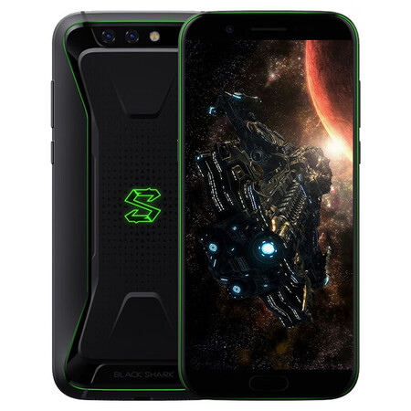 【二手9成新】黑鲨游戏手机 二手安卓手机 1代液冷 极夜黑 8gb 128gb