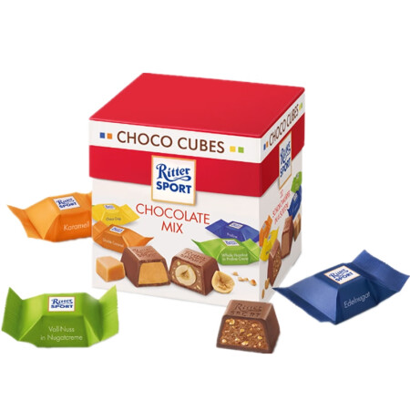 瑞特滋（RITTER SPORT）夹心口味巧克力礼盒 176...