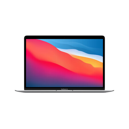Apple MacBook Air 13.3英寸笔记本电脑 8核M1芯片(7核图形处理器)/8G/256G SSD/银色