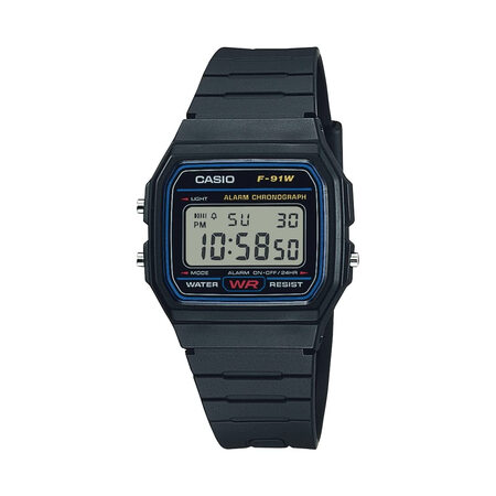 Casio 卡西欧F91W复古经典简约防水学生儿童电子手表【图片 价格 品牌 报价】-京东