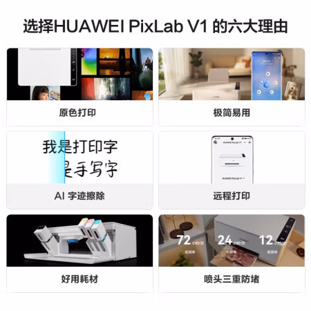 大家交流：华为彩色喷墨多打印机PixLab V1优缺点详解，真实内幕曝光！小心上当？