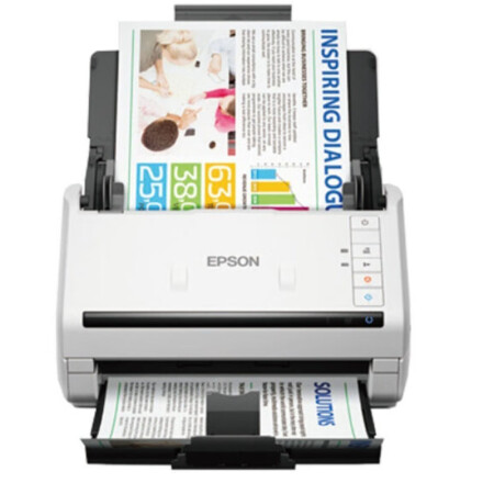 爱普生（EPSON）DS-570WII A4馈纸式高速高清无线Wifi办公彩色文档扫描仪 支持国产操作系统