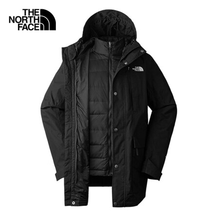 The North Face北面冲锋衣男户外保暖羽绒内胆三合...