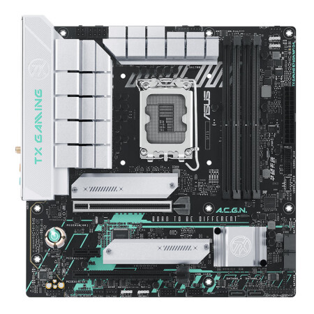 华硕（ASUS）TX GAMING B760M WIFI D4 天选主板 支持 CPU 13700K/13600KF/13400F（Intel B760/LGA 1700）