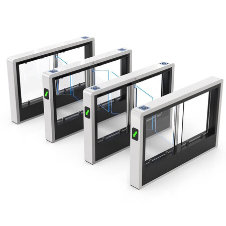 宇扬 速通门人行通道摆闸 刷卡门禁系统 小区学校闸机 车站机场展会闸