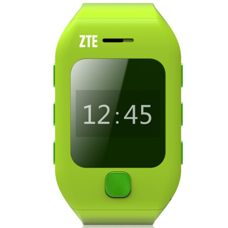 
                                        中兴（ZTE）守护宝GA365儿童智能腕表手表手机GPS定位追踪智能电话 果绿色                 