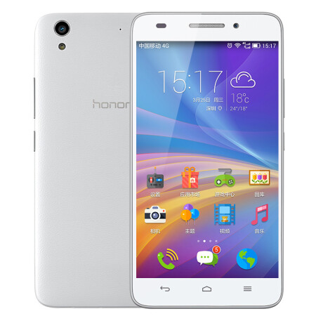 华为 畅玩4 双卡双待 4G 智能 手机 (8G ROM) 白色 电信4G版