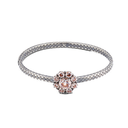 宝缇嘉(bv)女士手镯 锆氧化银 氧化锆宝石 80120bv0040