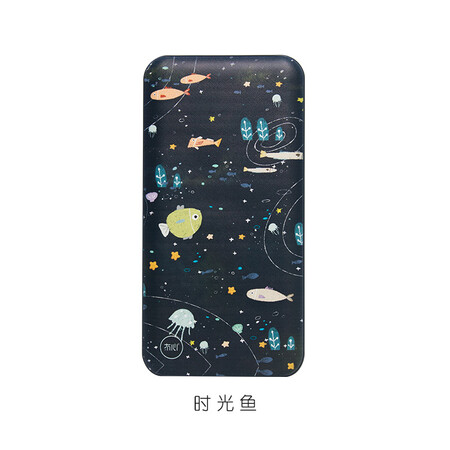 x超薄便携可爱充电宝迷你10000毫安苹果三星移动电源通用 时光鱼