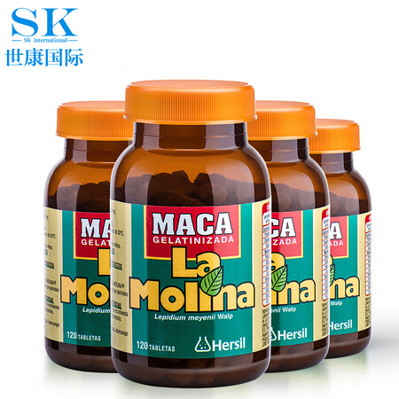 拉摩力拉玛卡干片玛咖精片 秘鲁进口男性品补精阳气壮肾maca120粒