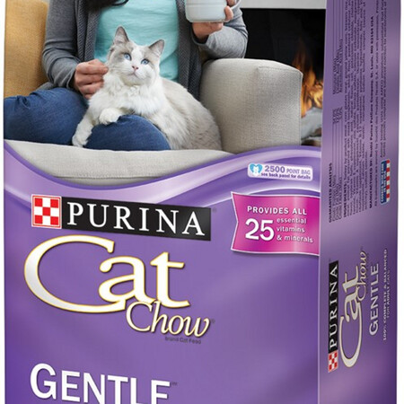 美国直邮 purina cat chow 温和的干猫粮,6.3磅.