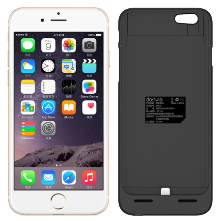 苹果（Apple）iPhone 6 (A1586) 16GB 金色 移动联通电信4G手机(配苹果认证背夹电池套装) 