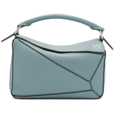 罗意威(loewe)奢侈品女包 1697345111 puzzle 蓝色小号包包 图片色【