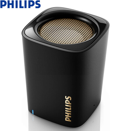 
                                                            飞利浦(PHILIPS)BT100B 音乐精灵 无线蓝牙音箱 便携迷你口袋音箱 车载防滑 手机/电脑小音响 低音炮 黑色                