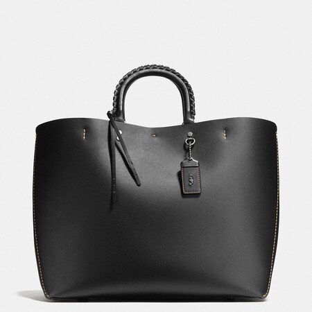 蔻驰coach 女式黑色单肩包 手提包 奢侈品 59981 黑色