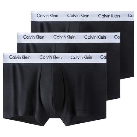 Calvin Klein CK 男士平角内裤套装 3条装 送...