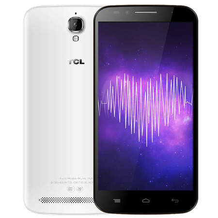 
                                        TCL M2M 么么哒3N 移动4G手机 双卡双待 雪山白1+8                
