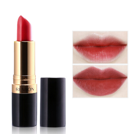 露华浓口红 丽彩持久保湿滋润唇膏经典黑管口红不易掉色彩妆 006#正