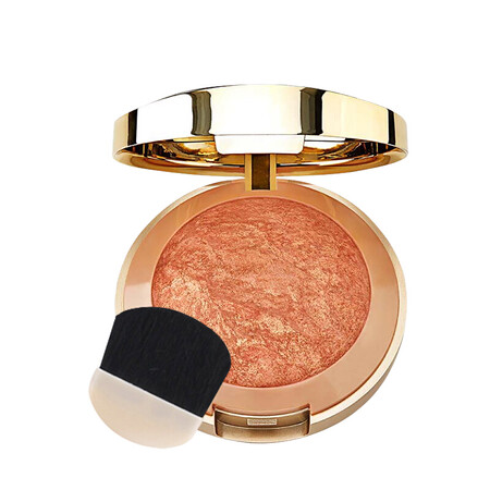 腮红遮瑕修容防水美国珠光哑光玫瑰矿物胭脂 烘焙06#橙铜色bellissimo