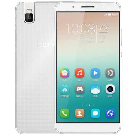 
                                        荣耀7i 双卡双待 手机 冰川白 全网通4G(3G RAM+32G ROM) 标配                
