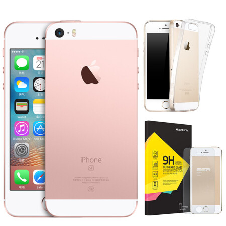 亿色组套商品 A1723 Apple Iphone Se A1723 16g 玫瑰金色移动联通