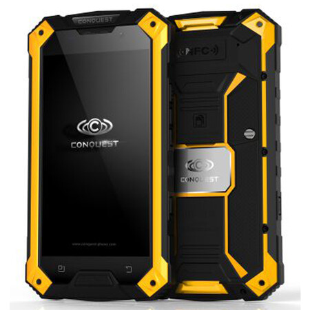 征服（CONQUEST）S6 联通移动双4G三防手机智能 双卡双待 全黄色 官方标准版